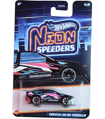 Amazon.com: Hot Wheels Neon Speeders 1:64 Diecast (SRT Viper GTS-R